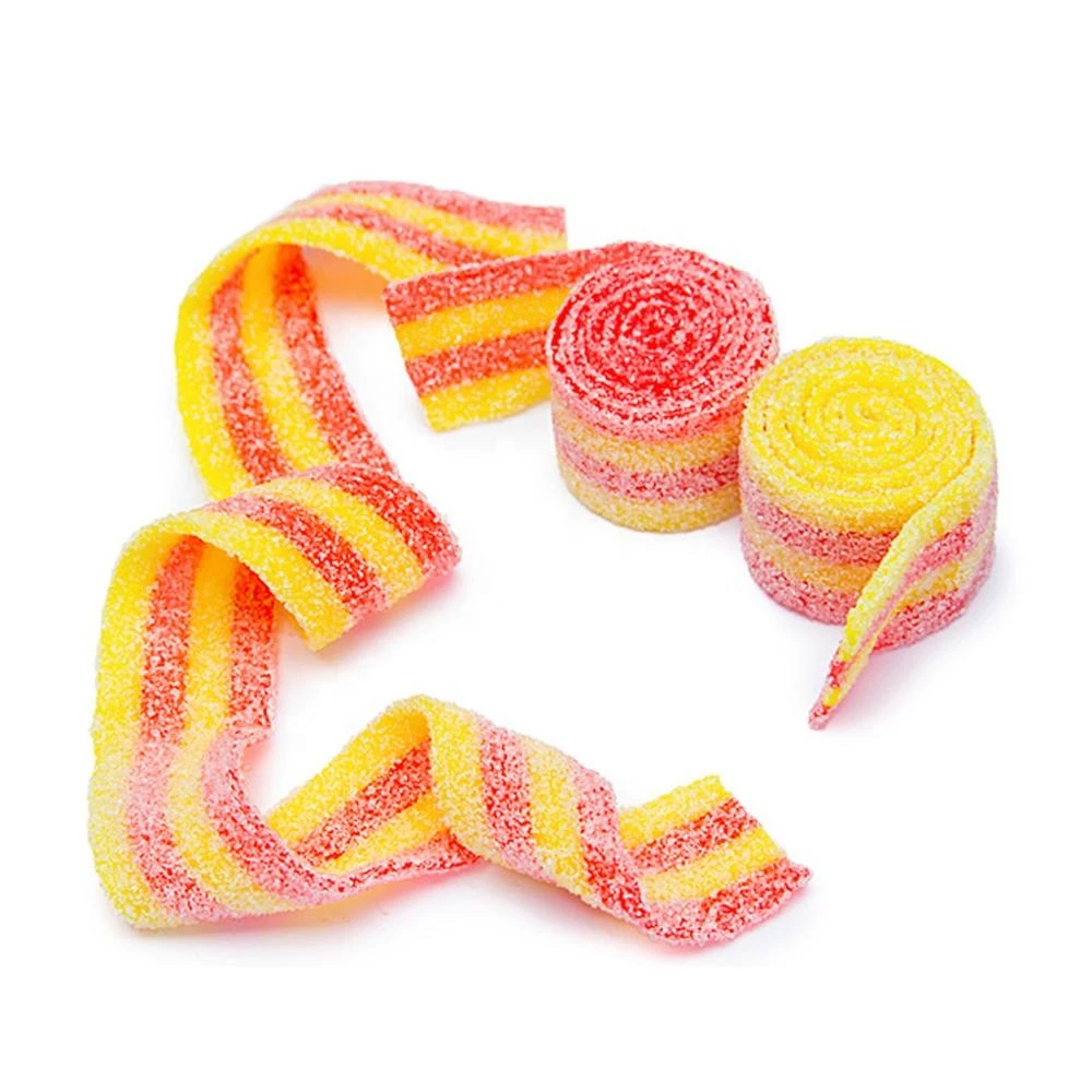 hahal swirl colors sushi shape soft jelly candy