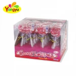 Halal lollipop cartoon round swirl sweet lollipop