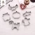 Import Halloween 6 pcs DIY baking tools stainless steel cookie cutter set from China