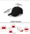 Import Hat new arrival MELANIN letter embroidery baseball cap women snapback hat adjustable men fashion Dad hats wholesale from China