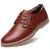 Import hb10084a 2020 mens shoes casual lace-up  microfiber leather shoes man business shoes from China