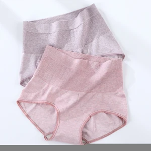 HD030 Wholesale new cotton high waist underwear safety pants sexy lingeries plus size woman underwear