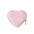 Import heart small gift portable  pouch wallet pu leather key chain round coin purse from China