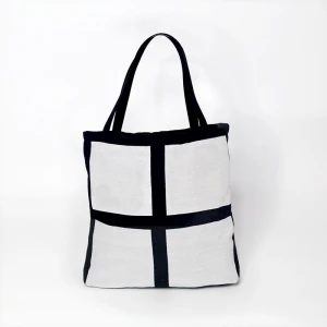 Heat Press Sublimation Tote Bag Custom 9 Panel Photo Print Shopping Bag