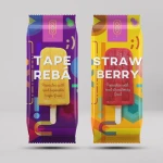 Heat Sealing low temperature resistance ice lolly packaging ice cream pop popsicle packaging bag