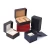 Import High Grade Embossing Plastic Leather Clamshell Gift Storage Watch Box With Cushion from China