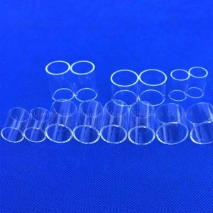 High purity quartz tube with various size and shape
