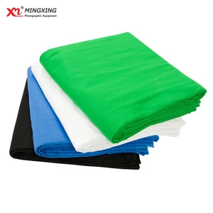 High quality 100% cotton black blue green white muslin photography studio photo background