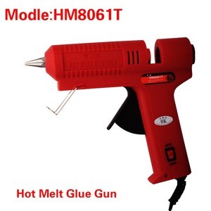 High Quality 60W 100W Double Power Professional Hot Melt Glue Gun Fit 11MM Stick Temperature Repair Tool Glue Gun HM8061T