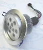 High quality Adjustable 27W DMX RGBW 3IN1 RGB+White led downlight with 3 years warranty