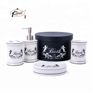 High quality ceramic wholesale bath gift set