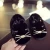 Import High quality close toe velvet slipper with cute cat slipper for children from China