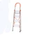 Import High quality D type 4*4 step ladder stainless steel portable household ladder from China