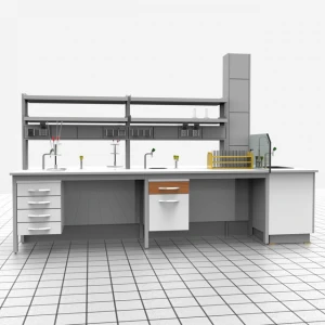 High Quality Hot Sell Physical  H-frame Work Table Laboratory Equipment, Chemistry Lab Bench/