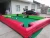 Import High Quality inflatable billiard table/inflatable snooker soccer pool table field/inflatable football pitch for sale from China