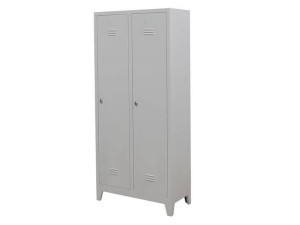 High Quality Metal Clothes Cabinet School Gym Steel Locker Two Doors