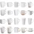Import High Quality Plain Bulk Solid Color 11oz Cheap Price White Ceramic Coffee Mug from China