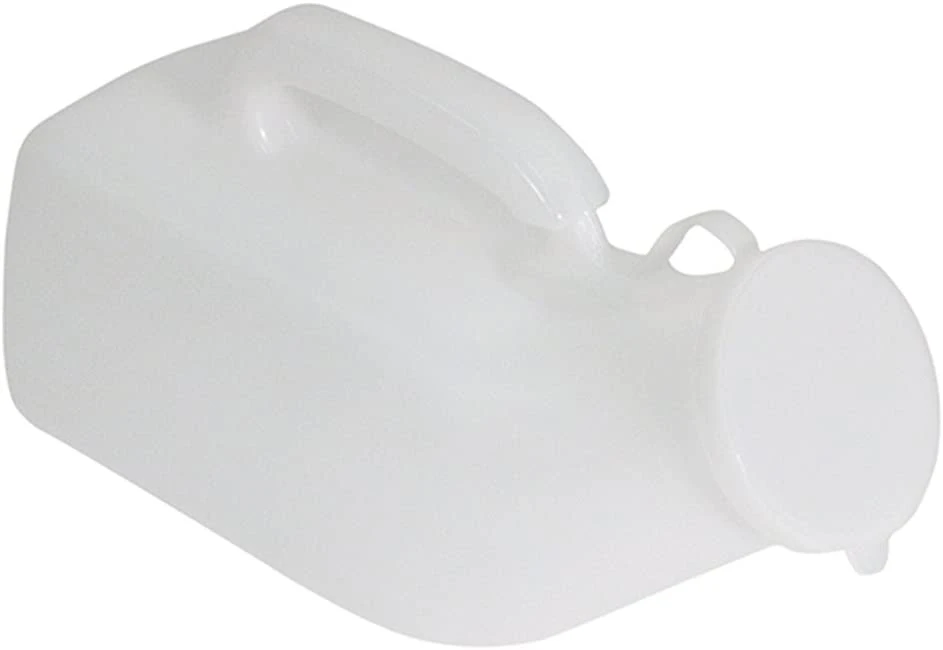 High Quality Portable Plastic Chamber Urinal Pot Male Urinal Bottle With Handle