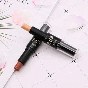 High quality Private label 2 in 1 highlighter pen makeup for face
