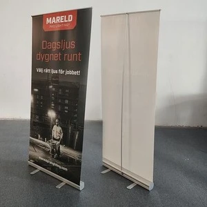 High quality roll up banner stand, pull up display for advertising