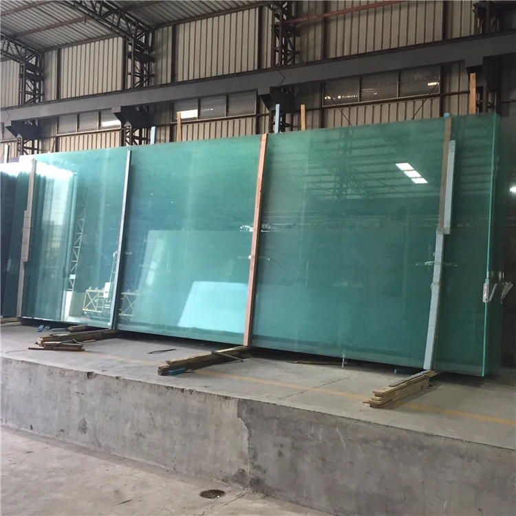 high quality safety laminated transparent China factories 19mm clear float glass