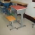 Import High quality single wooden school study students desk table from China