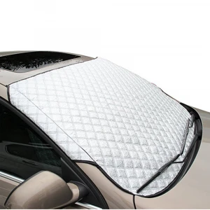 High quality universial silver front window protector car windshield sun shade car snow cover