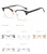 High Standard Quality Unisex Graceful Fashion Optical Eyeglasses Frame KBT98320