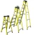 Import High strength 3-7 steps electrician insulated fiberglass ladder from China