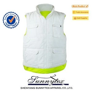 High Visibility Safety Men Cotton Casual Boys Vest Set