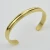Import Hip-hop jewelry Stainless steel bracelet C shape concave open bracelet arc groove titanium steel hand link day gift from China