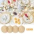 Import Hollowed-Out Round Placemats Heat Insulation Pad Washable PVC Table Mats Non-Slip Table Decoration from China