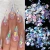 Import Holographics Irregular Candy Glass Paper Flakies Sequins Colorful Quadrangle Nail Power Paillette Nail Art Decoration Design from China