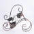 Import Home Decoration Accessories Creative Design Metal One Bottle Wine Display Rack wine holder from China