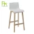 Import Home High Stool Bar Chair Antique Oak Wooden Leg Bar Stool Furniture from China