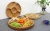 Import Home Kitchen Bamboo 12 inch Divided Appetizer Plate Snacks Tray from China