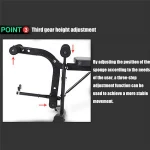 Home Use Fitness&Body Building Gym Exercise Equipments adjustable weight bench