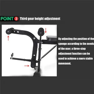 Home Use Fitness&amp;Body Building Gym Exercise Equipments adjustable weight bench