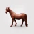 Import Horse-Shaped Sculptures Folk Resin Brass Crafts Home Decoration from China