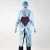 Import hospital isolation protection suit sterile level 1 water resisitand nowove gown hospital reinforced sterile surgical gown from China