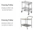 Import Hospital Machine Computer Medication Medical Trolley  Cart with Wheels from China
