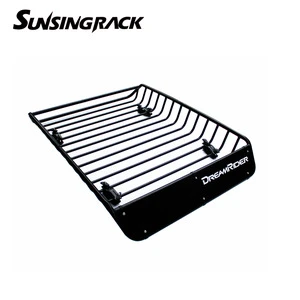 HOT all aluminum rack 4x4 cross bars car roof luggage rack basket