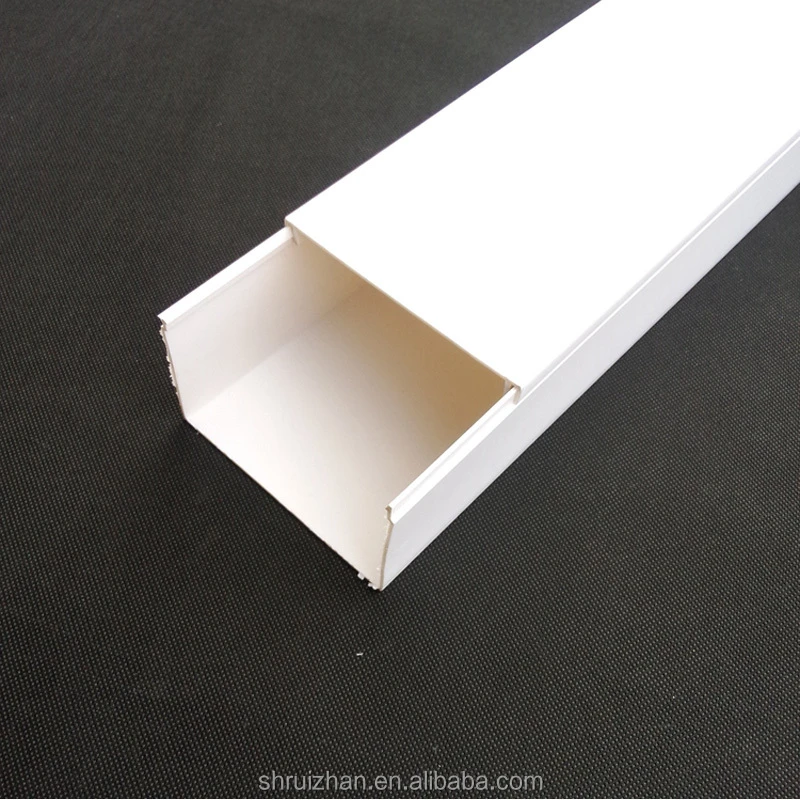 Hot Decorative PVC Wiring Channel Square Duct /PVC Cable Trunking