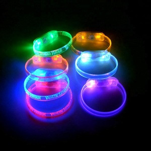 Hot New Design Led Bracelet Light Wristband Glow Bracelet Light up Bracelet Well For Party Wedding Concerts New Toys