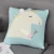 Import Hot Sale Amazon  Kids Knitted Cushion Cover Unicorn Pillow Case from China