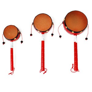 Hot sale chinese rattle drum musical toy for baby