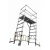 hot sale Construction aluminium mobile telescopic scaffolding tower ladder