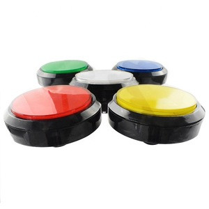 Hot Sale Durable Video Games Accessories Colorful Game Machine Round Push Button for Sale