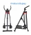Import Hot Sale Fitness Equipment space walker machine  fitness equipment indoor sports equipment airwalker from China
