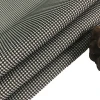 Hot sale houndstooth  knit nylon rayon  jacquard woolen coat  Tweed  fabric
